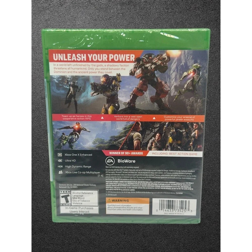 Anthem - Microsoft Xbox One. BRAND NEW FAST SHIP Shootrt Game Bioware